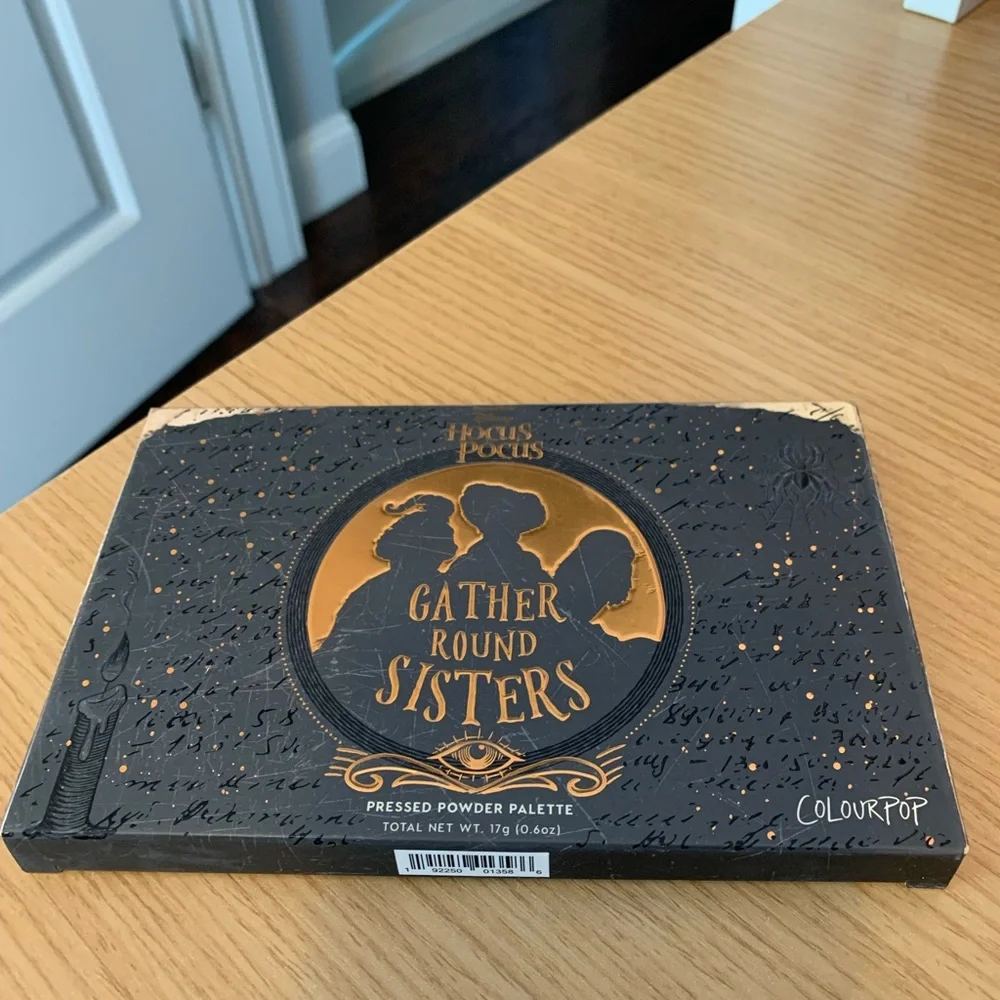 ColourPop Hocus Pocus, Gather Round Sisters, pressed powder palette - Picture 2 of 11
